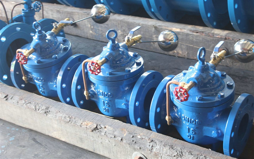 遙控浮球閥,100X水力遙控浮球閥實物圖 遙控浮球閥,100X水力遙控浮球閥實物圖