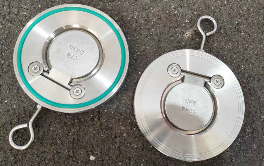 對夾單瓣旋啟式止回閥高清實物圖 對夾單瓣旋啟式止回閥高清實物圖