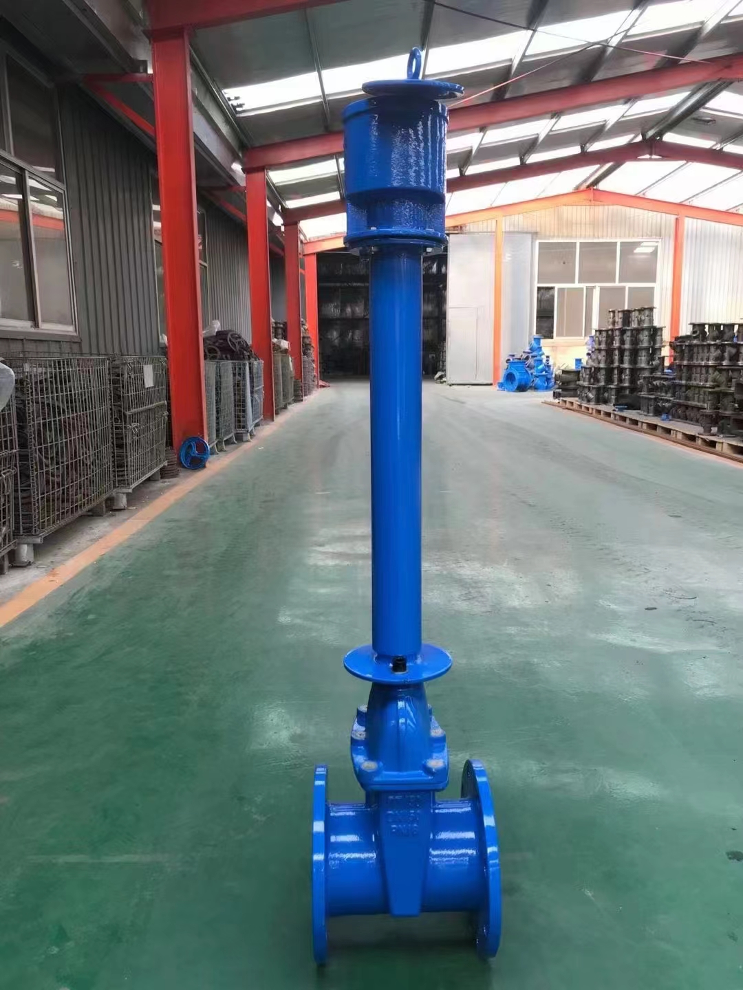 埋地式閘閥實物圖 埋地式閘閥實物圖